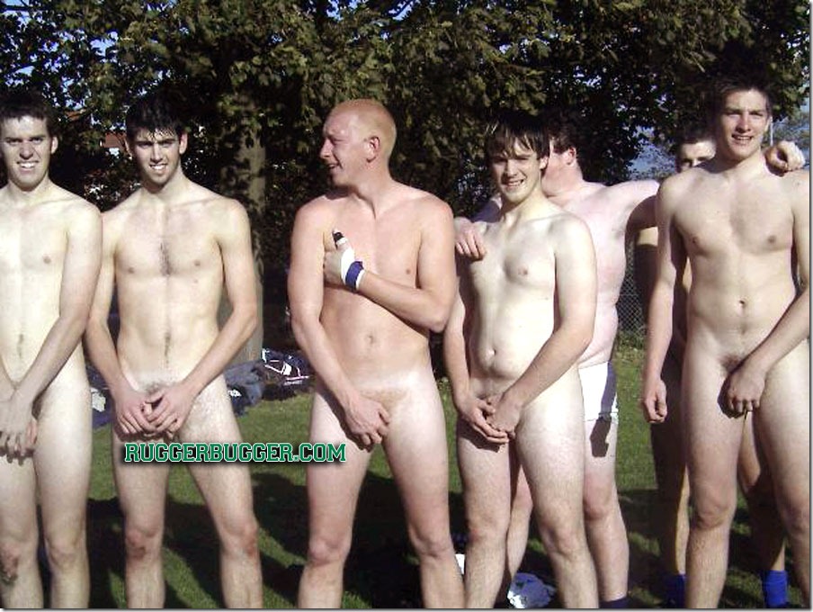 Wooton Basset FC and Scott Mackenzie strip naked and perform humiliating initiation stunts